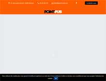 Tablet Screenshot of point-pub.com